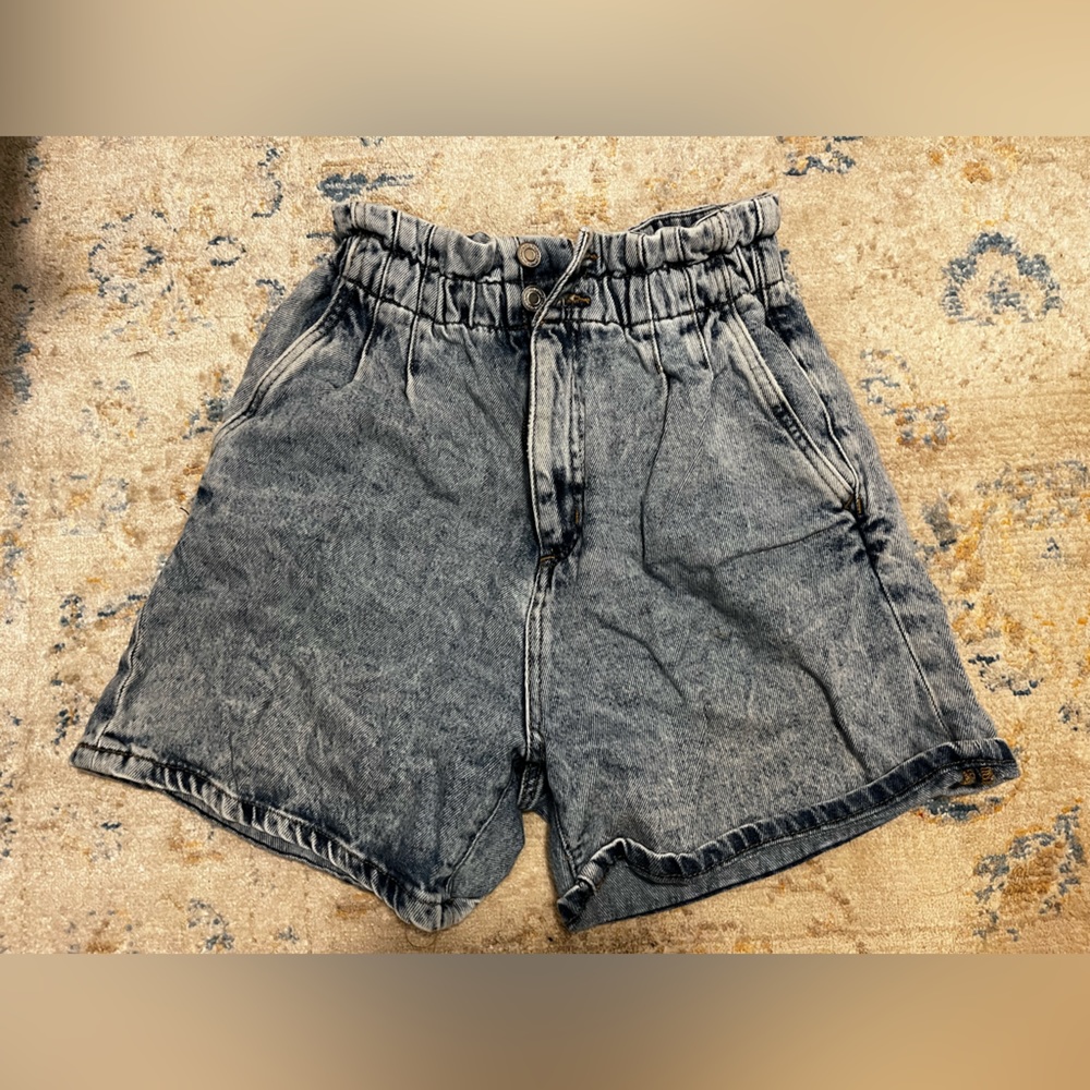 High rise vintage style shorts